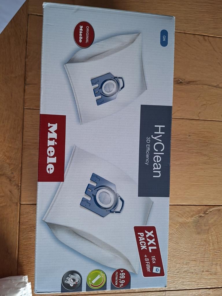 Miele stofzuigerzakken GN 16 stuks incl filters, Ophalen of Verzenden, Nieuw