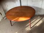 Wébé teak eettafel Louis van Teeffelen - Rond/Rechthoekig, Ophalen, Gebruikt, 100 tot 150 cm, Sixties