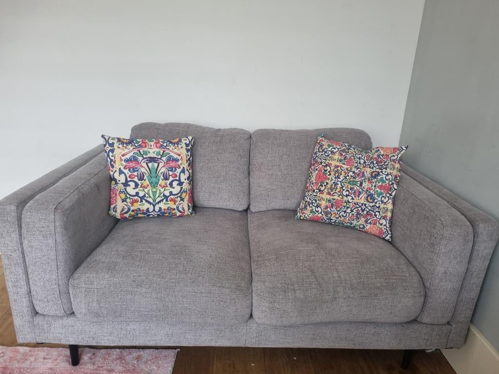 Tweepersoons bank, hoes wasbaar, Huis en Inrichting, Banken | Sofa's en Chaises Longues, Ophalen