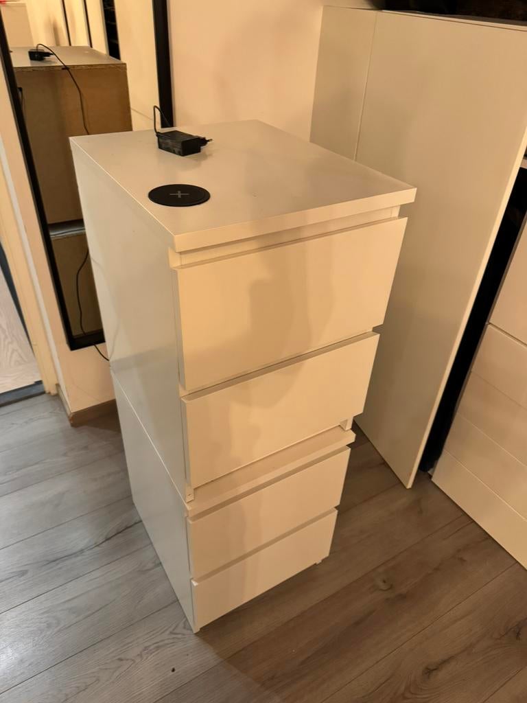 2x Ikea Malm ladekast, Ophalen, 50 tot 100 cm, Zo goed als nieuw, Minder dan 100 cm