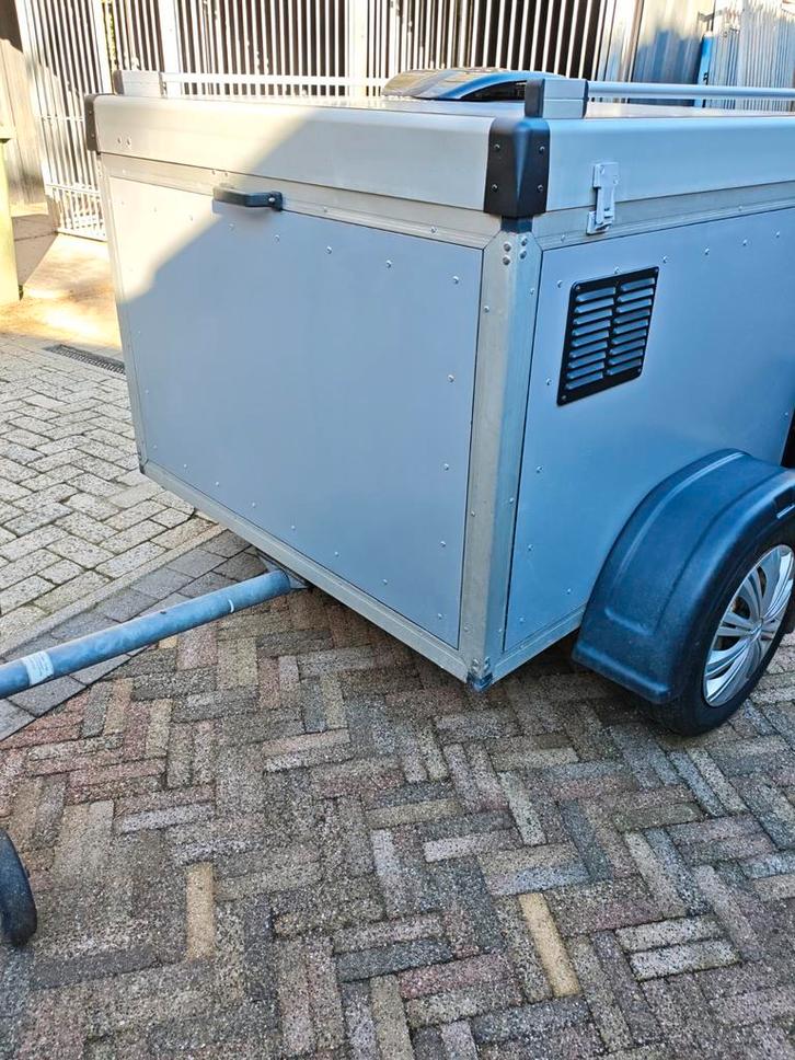 WT Metall 2 vaks hondenkar, Dieren en Toebehoren, Transportboxen, Gebruikt, Ophalen