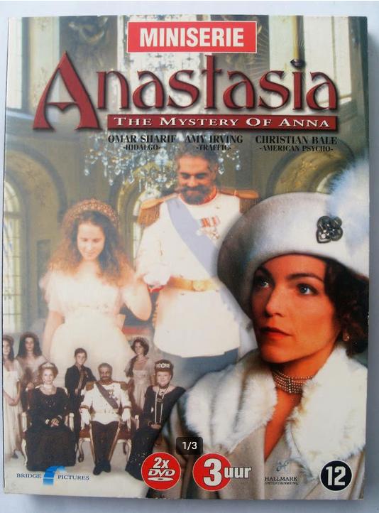 Anastasia - The Mysterie of Anne (orginele dvd's) mini serie, Cd's en Dvd's, Dvd's | Tv en Series, Zo goed als nieuw, Drama, Vanaf 12 jaar