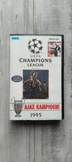 Ajax Kampioen 1995 - VHS - Videoband - Champions League, Cd's en Dvd's, Alle leeftijden, Ophalen of Verzenden, Zo goed als nieuw