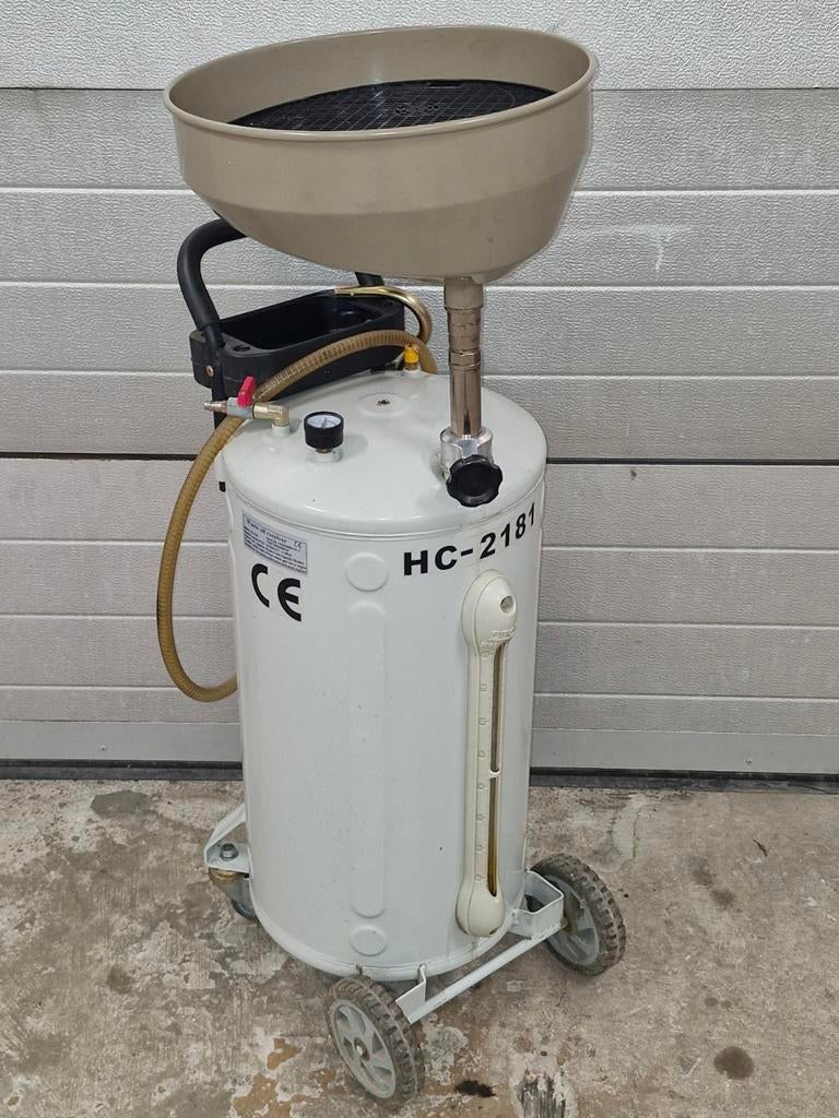 Olie opvang reservoir pneumatisch., Auto diversen, Autogereedschap, Ophalen, ., Zo goed als nieuw, .