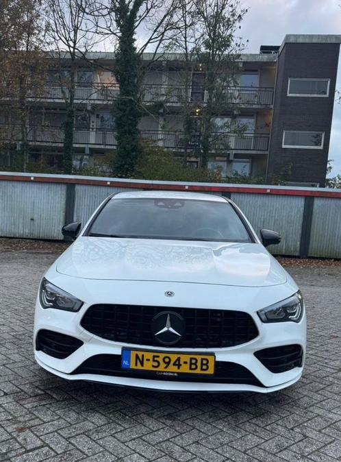 Mercedes-Benz CLA 200 163pk 7G-DCT 2019 Wit, Auto's, Mercedes-Benz, CLA, 4 cilinders, 14 km/l, Particulier