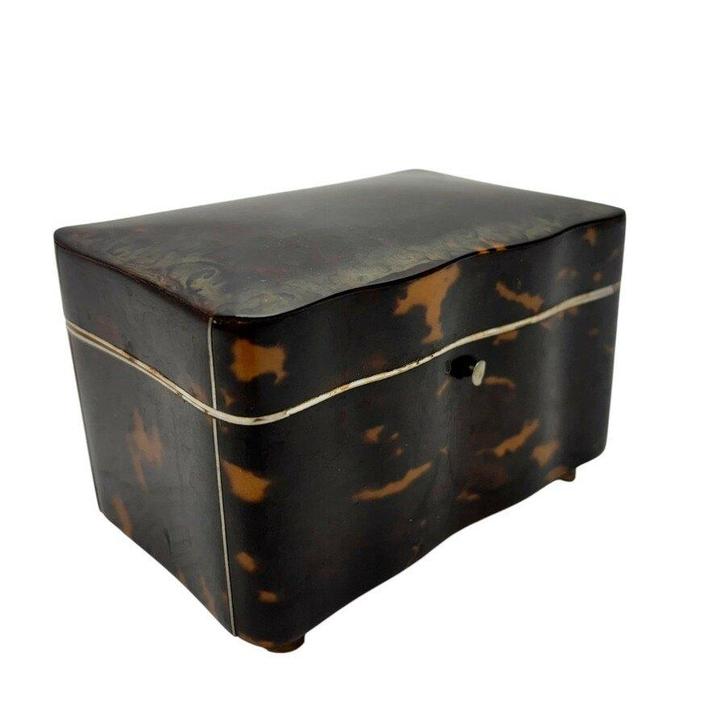 Schildpad theekistje, Antiek en Kunst, Antiek | Woonaccessoires, Ophalen