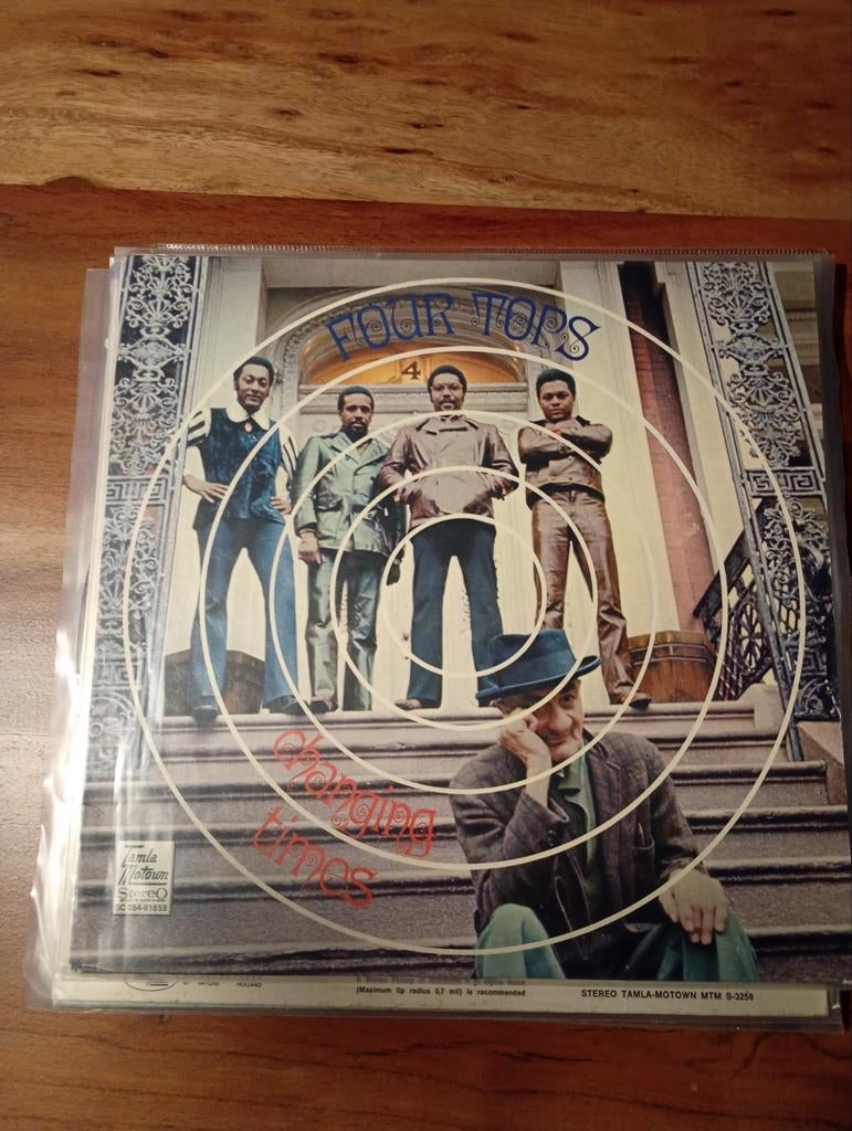 Four Tops - Changing Times LP (Motown MTM S-3258), Cd's en Dvd's, Vinyl | Pop, Gebruikt, Ophalen of Verzenden, 1960 - 1969, 12 inch