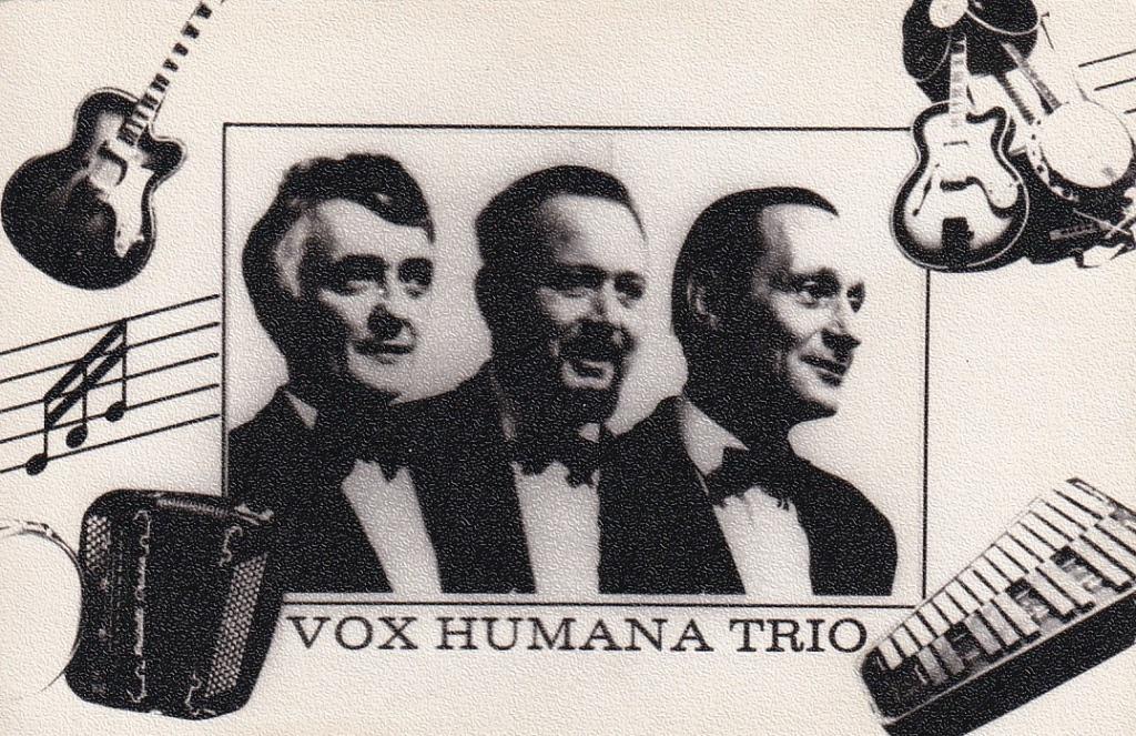 718C VOX HUMANA TRIO, correspondentieadres in Vlaardingen, Verzamelen, Ophalen of Verzenden, 1960 tot 1980, Ongelopen, Muziek