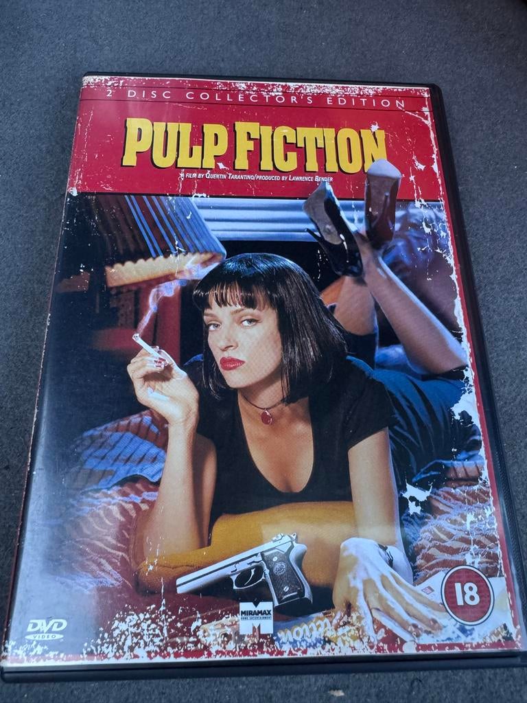 Pulp Fiction Collectors Edition DVD, Cd's en Dvd's, Dvd's | Thrillers en Misdaad, Maffia en Misdaad, Gebruikt, Vanaf 16 jaar, Boxset