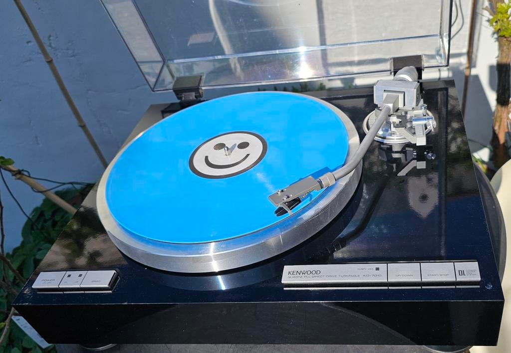 Kenwood KD 7010 X chassis vintage Quartz DD 13,7 kg!, izgst, Audio, Tv en Foto, Platenspelers, Overige merken, KENWOOD, Automatisch