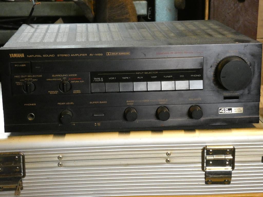 versterker, Ophalen, Yamaha, 120 watt of meer, Gebruikt