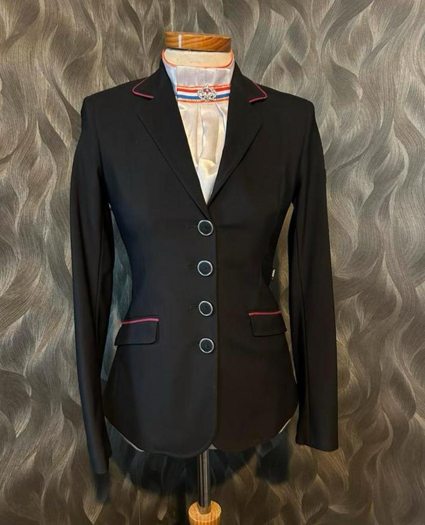 Equiline Custom Wedstrijdjasje IT38 - NL 34/36, Ophalen of Verzenden, Zo goed als nieuw, Bovenkleding