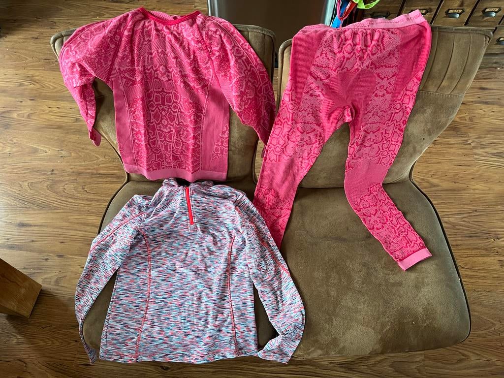 Kinder thermovlies maat 134/140, Kinderen en Baby's, Kinderkleding | Maat 134, Ophalen of Verzenden, Zo goed als nieuw, Meisje