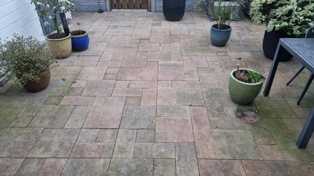 Tuintegels gratis af te halen, Tuin en Terras, Tegels en Klinkers, Ophalen of Verzenden, Gebruikt, Beton, Terrastegels