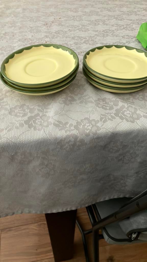 6 schoteltjes kip en haan servies Zeller Keramik, Ophalen