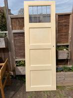 Drie antieke deuren en glas in lood, Ophalen, Gebruikt, Minder dan 80 cm, Binnendeur
