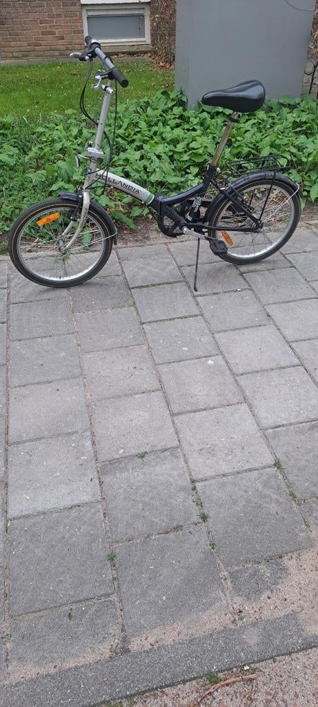 Hollandia vouwfiets - ideaal voor trein/camping, 20 inch of meer, Gebruikt, Versnellingen, Totaal opvouwbaar