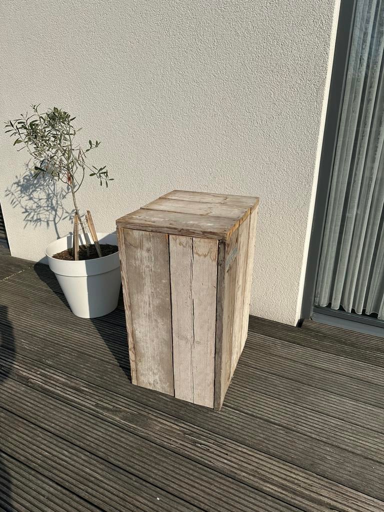 Sokkel van steigerhout, Ophalen, Gebruikt