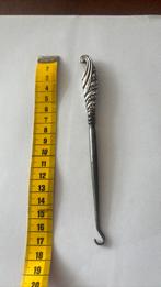Antieke zilveren knopenhaak, Ophalen of Verzenden, Zilver