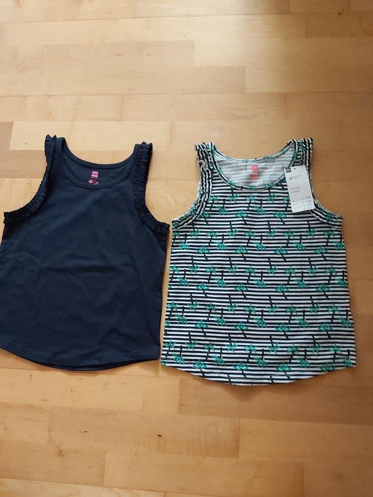 Nieuwe hempjes Hema,  maat 110-116, Kinderen en Baby's, Kinderkleding | Maat 116, Ophalen of Verzenden, Nieuw, Meisje, Jurk of Rok
