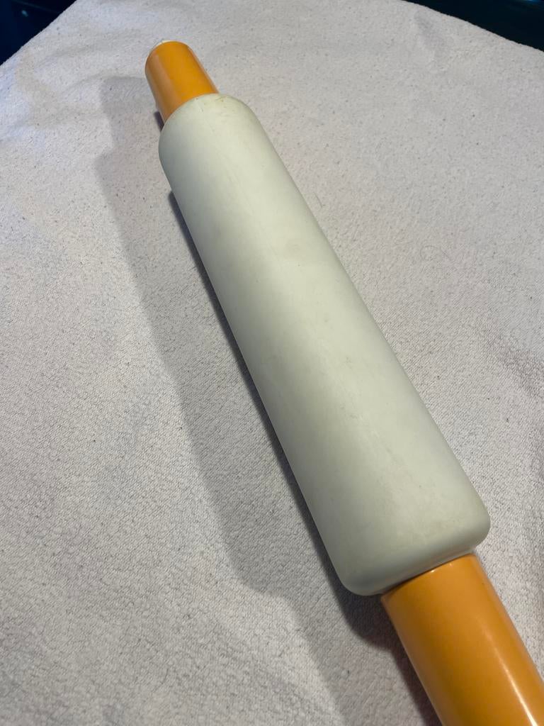 Tupperware deegroller, compleet met dop, Huis en Inrichting, Keuken | Tupperware, Ophalen of Verzenden, Gebruikt, Wit, Overige typen