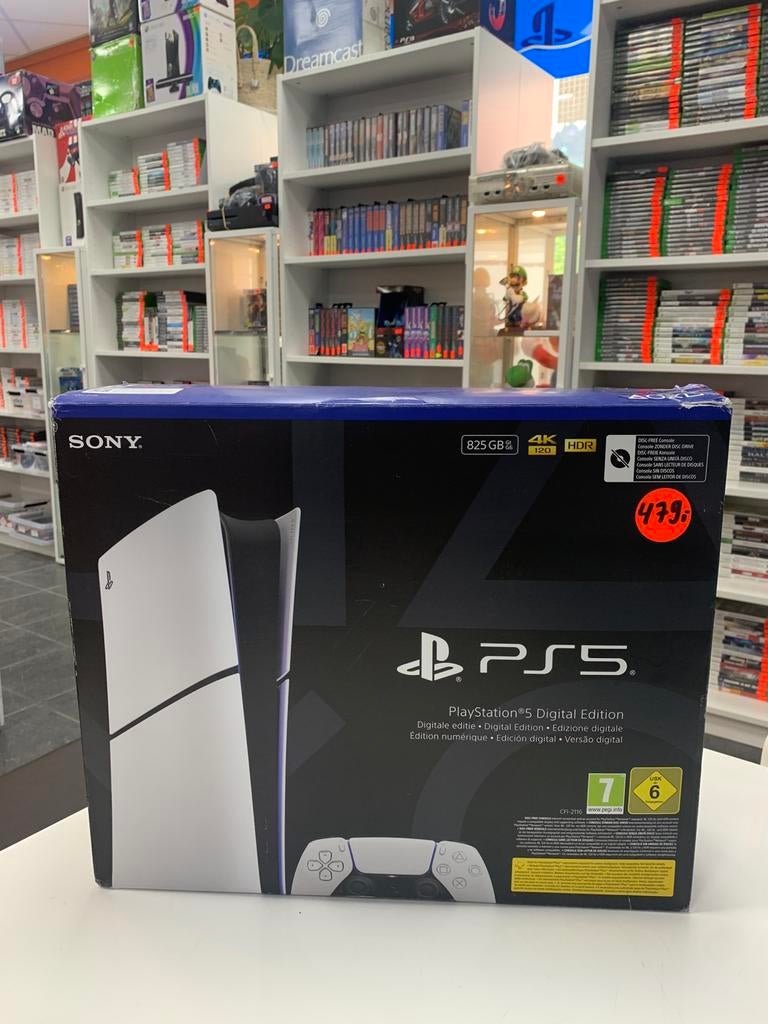 PlayStation 5 SLIM 825GB Digital edition️❗️, Spelcomputers en Games, Spelcomputers | Sony PlayStation 5, Zo goed als nieuw, Ophalen of Verzenden