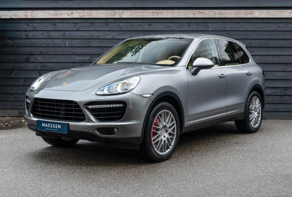 Porsche Cayenne 4.8 Turbo Perfecte staat - Goed onderhouden, Auto's, Porsche, Automaat, Gebruikt, Verwarming stoelen achter, Leder