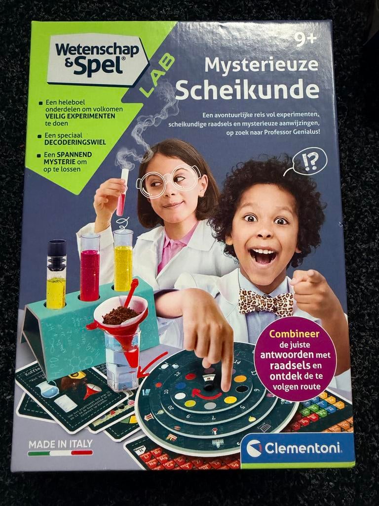 Wetenschap & Spel Mysterieuze Scheikunde, Kinderen en Baby's, Speelgoed | Educatief en Creatief, Ophalen, Nieuw, Ontdekken