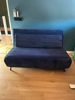 Slaapbank MADE - model Kahlo Marineblauw, Huis en Inrichting, Ophalen, Blauw, Tweepersoons, Zo goed als nieuw