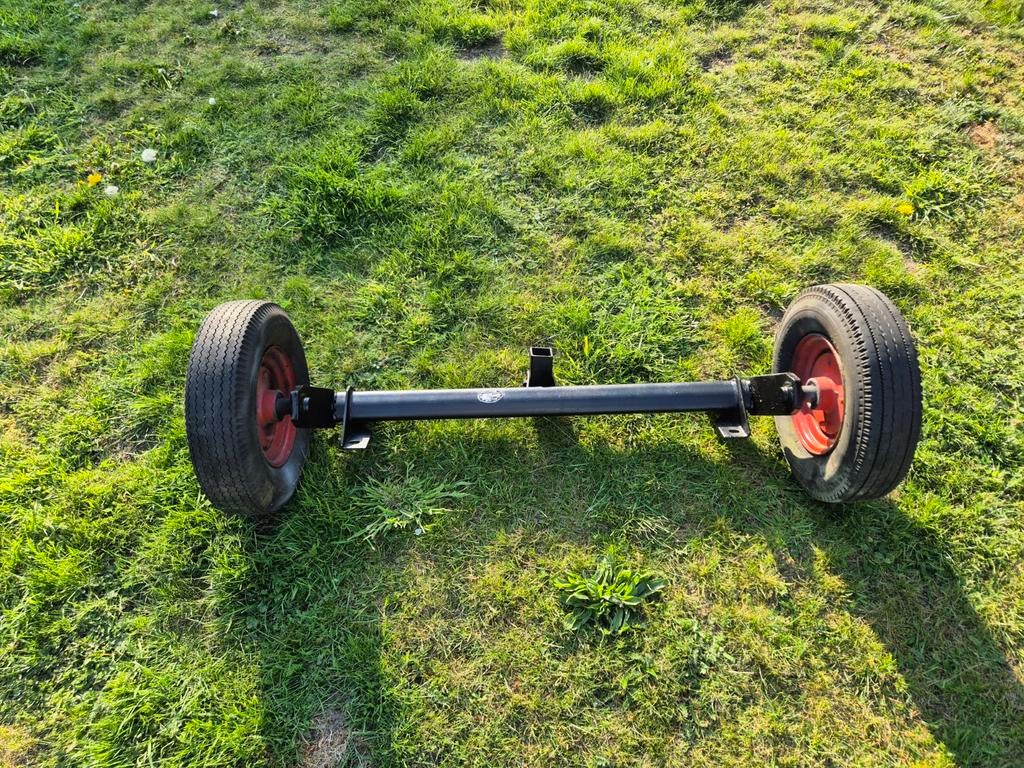 Torsieas AL-KO AVX5495 As 400kg as met wielen, Ophalen