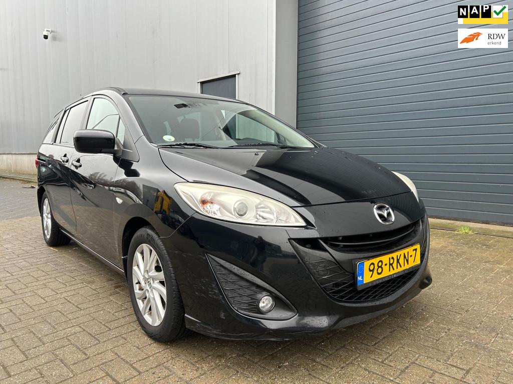 Mazda 5 1.6 CiTD Business 7PERS CLIMA PDC 2011, Auto's, Mazda, Voorwielaandrijving, Euro 5, Stof, Gebruikt