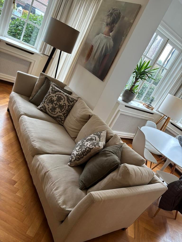 Bank Flexform Modell, Victor', Huis en Inrichting, Banken | Complete zithoeken, Gebruikt, Stof, Ophalen