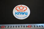 sticker Woerden KNWU  Wielrennen logo  fiets, Ophalen, Zo goed als nieuw, Sticker
