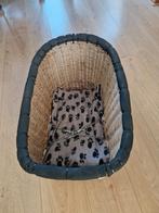 Hondenmand voor achterop de fiets, Ophalen