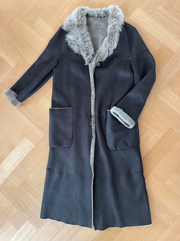 Lenny jacket dames Maura by Claudia Sträter maat 38, Kleding | Dames, Jassen | Winter, Zo goed als nieuw, Maat 38/40 (M), Zwart
