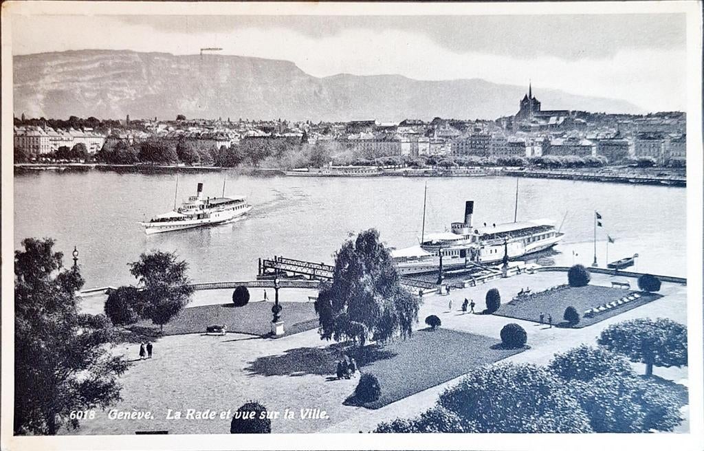 Genève Zwitserland 1937, Verzamelen, Ophalen of Verzenden, 1920 tot 1940, Gelopen, Overig Europa