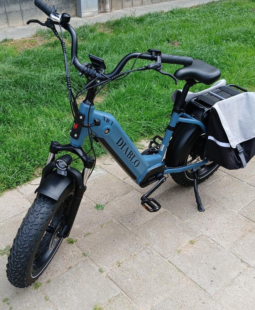 Diablo XR1 fatbike, Fietsen en Brommers, Elektrische fietsen, Zo goed als nieuw, 59 cm of meer, 50 km per accu of meer, Ophalen