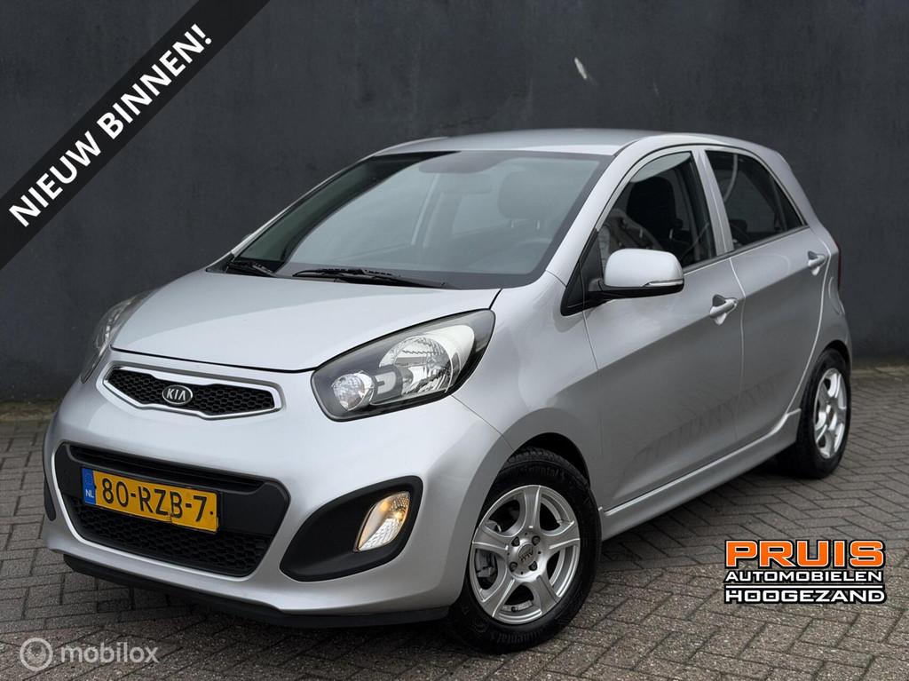 Kia Picanto 1.0 CVVT Comfort Pack -AIRCO-CV- Apk (11-2026), Voorwielaandrijving, Euro 5, Gebruikt, Emergency brake assist