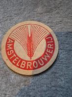 Vintage Amstel Brouwerij bierviltje, Verzamelen, Ophalen of Verzenden