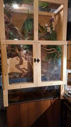 Paludarium met zwemgedeelte, Ophalen