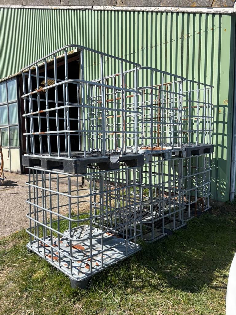 Ibc kratten, Doe-het-zelf en Verbouw, Ophalen, Gebruikt, 100 cm of meer, 60 cm of meer