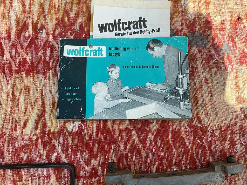 Wolcraft freeshulpstuk voor boormachine, Ophalen, Gebruikt, Elektrisch, Bovenfrees