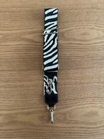 Schouderriem/verstebare tassenriem zebra, Ophalen of Verzenden, Zo goed als nieuw, Zwart, Overige typen