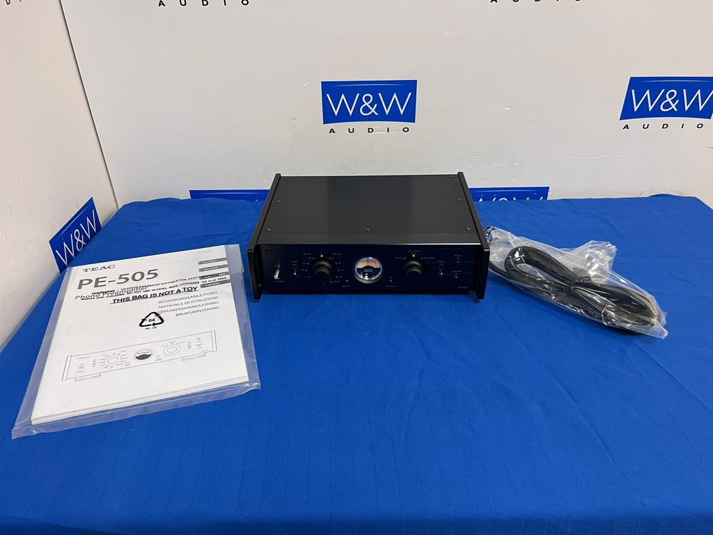 TEAC PE-505 Phono Voorversterker MM/MC, Overige merken, Gebruikt, ., Ophalen of Verzenden