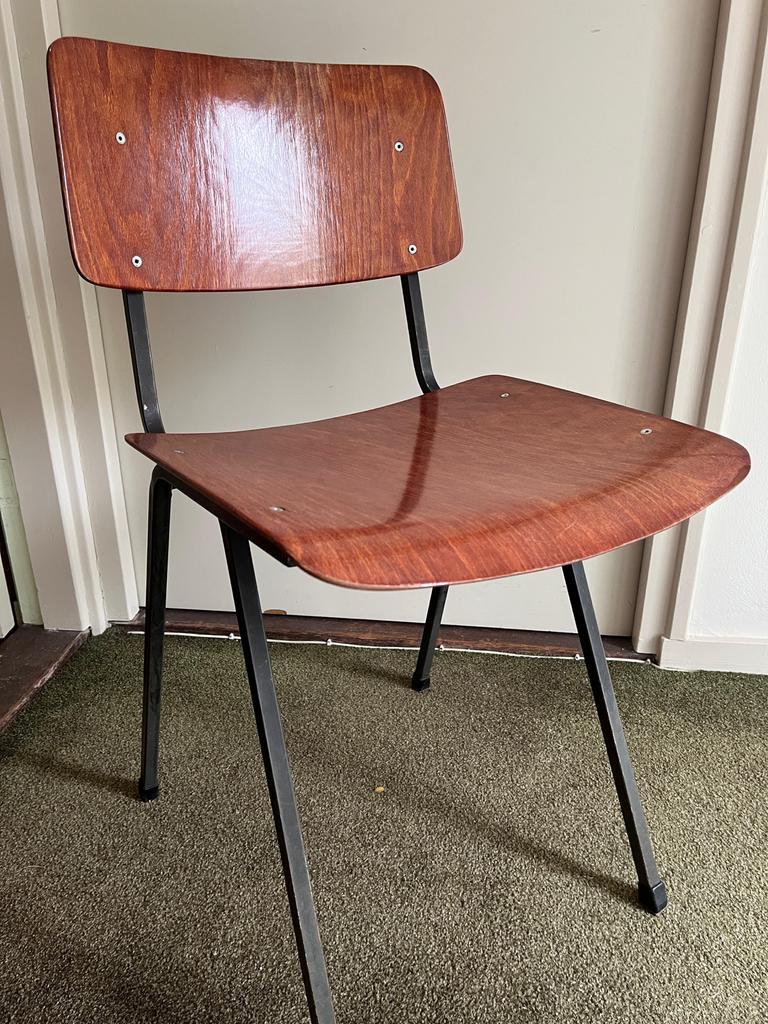 Gratis twee stoelen, Huis en Inrichting, Stoelen, Ophalen, Gebruikt, Twee, Bruin