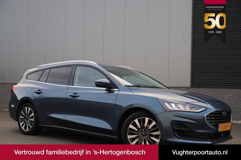 Ford FOCUS Wagon 155pk Hybrid/Titanium-X /B&O/Adaptive/Matri, Gebruikt, Blauw, Origineel Nederlands, 19 km/l
