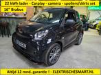 Smart Fortwo EQ - Carplay - Camera - 22 kWh snellader - 12 m, Auto's, Smart, Automaat, 150 km, Gebruikt, Huisgarantie
