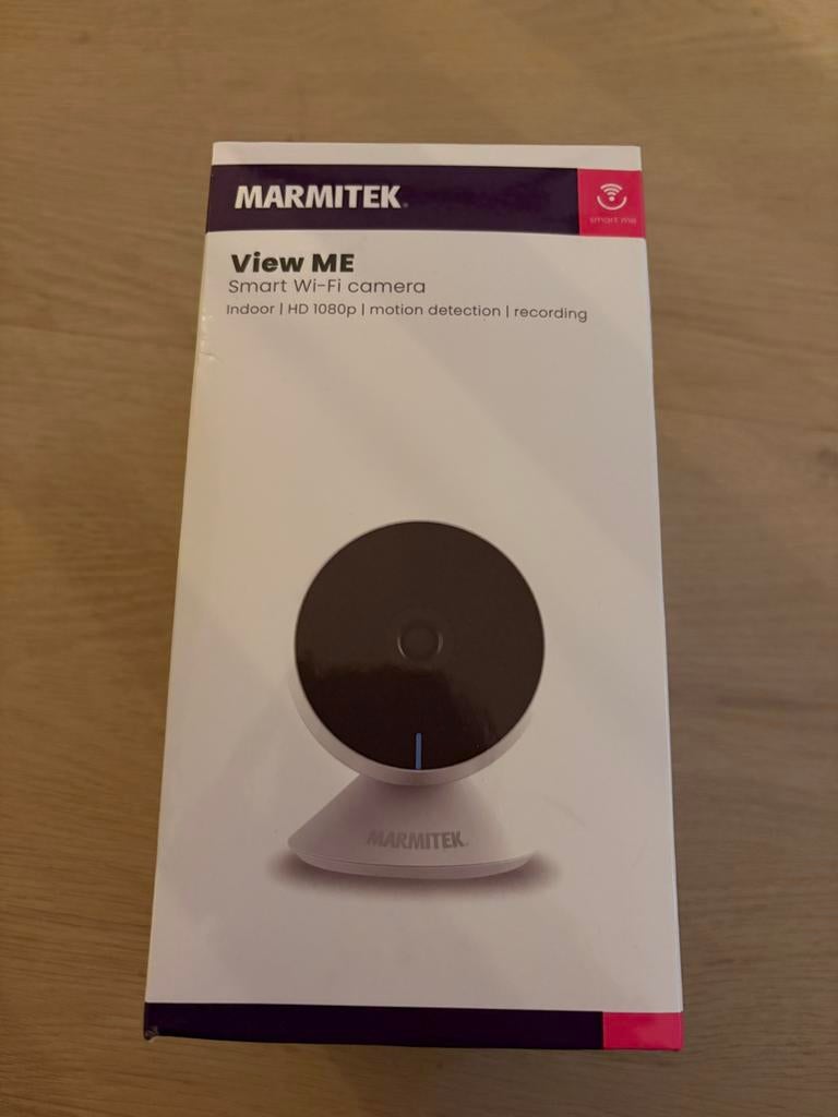Marmitek View ME indoor HD 1080p camera, Ophalen of Verzenden, Nieuw