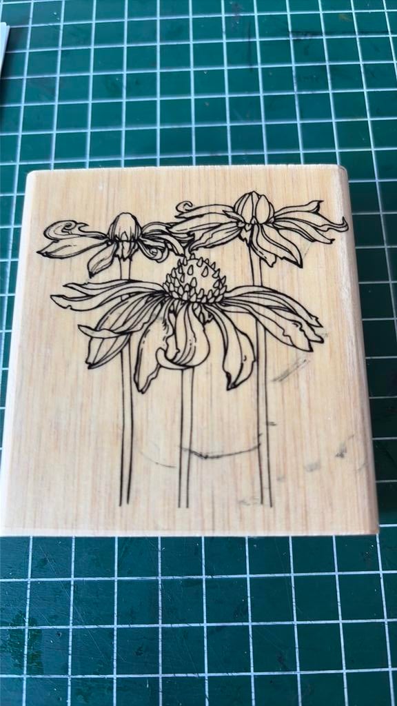 Asarina S00043 Ludiec, Ophalen of Verzenden, Zo goed als nieuw, Houten stempel