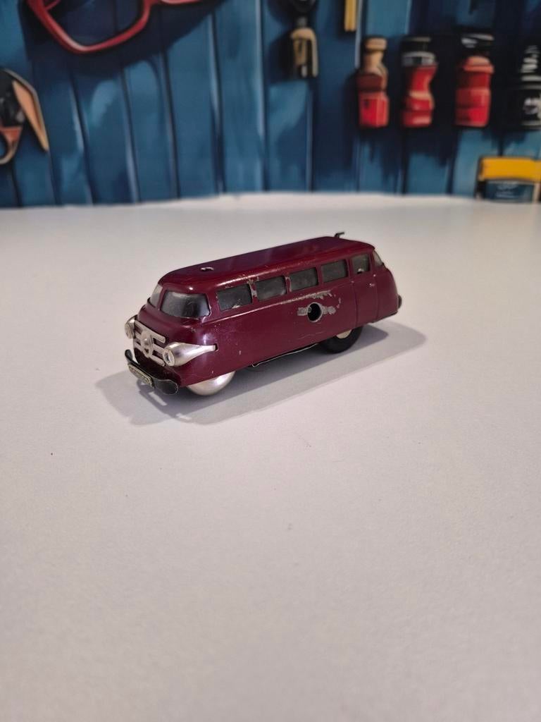 Schuco Varianto bus 3044 donkerrood, Ophalen of Verzenden